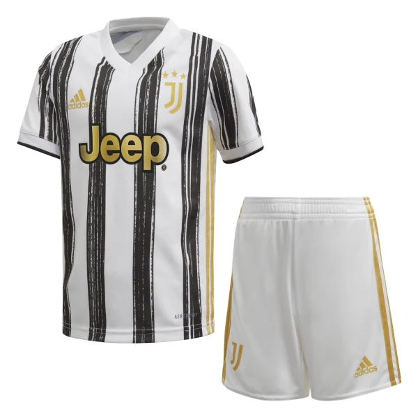 prix pas cher Nouveau 💯 Football Enfant Adidas Mini-kit Domicile Juventus 2020/21 BLANC 🔥 3