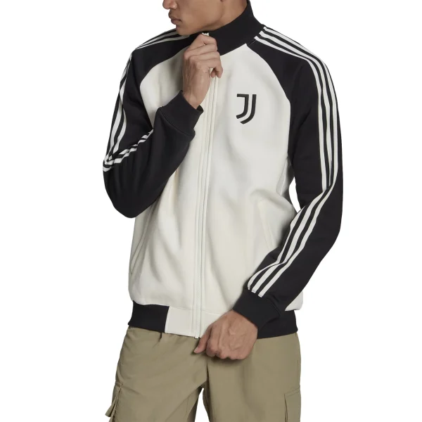 des prix incroyables De gros ⌛ Football Homme Adidas Veste Juventus Turin 21 Anthem BLANC ❤️ 1