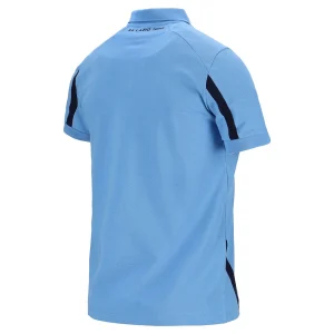 nouveau produit Remise 😀 Football Homme Macron Polo Coton Lazio Rome 2021/22 BLEU 🔥 14