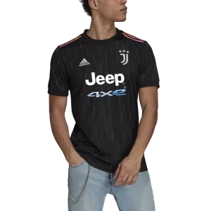 authentiques Meilleure affaire 💯 Football Homme Adidas Maillot Extérieur Juventus 2021/22 NOIR 😍 12