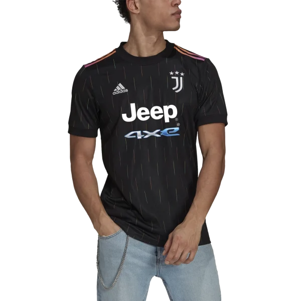 authentiques Meilleure affaire 💯 Football Homme Adidas Maillot Extérieur Juventus 2021/22 NOIR 😍 4