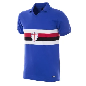 Prestation Et Rapide Budget 🔥 Football Homme Copa Maillot Domicile Copa U.c Sampdoria 1981/82 BLEU 🔔 6