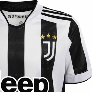 Grosses soldes 🎁 Maillot E Football Junior ADIDAS JUVE MAILLOT DOMICILE JR 2021/2022 🧨 en ligne 10