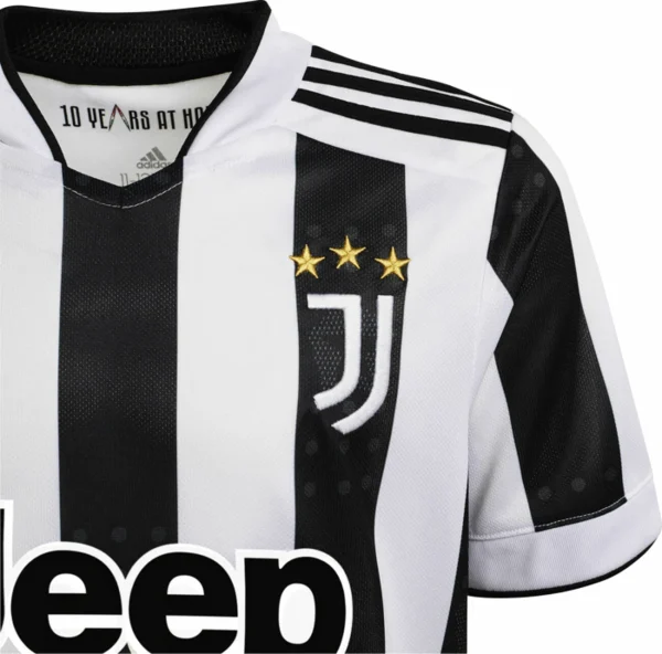 Grosses soldes 🎁 Maillot E Football Junior ADIDAS JUVE MAILLOT DOMICILE JR 2021/2022 🧨 en ligne 4