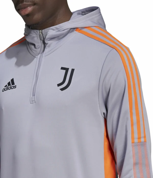 Offres ✨ SWEAT CAPUCHE Mixte ADIDAS JUVE TK 2021/2022 💯 le grand escompte 4