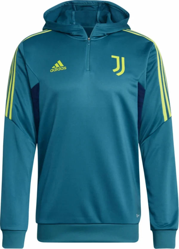 Meilleure affaire 🧨 SWEAT CAPUCHE Mixte ADIDAS JUVE TK 2021/2022 ⭐ Livraison rapide 1