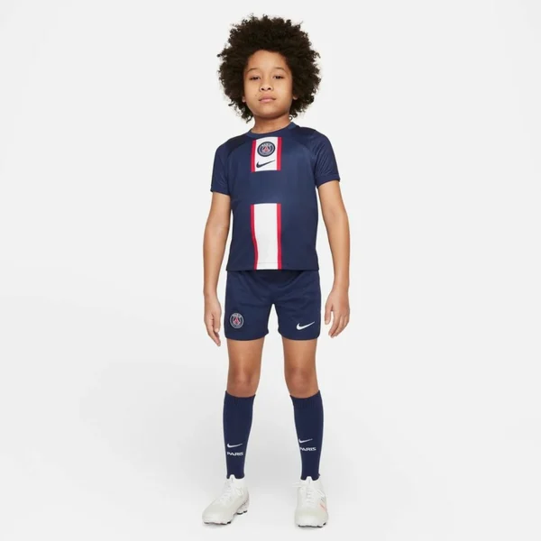 acheter en ligne Offres ⭐ MAILLOT Enfant NIKE PSG MINIKIT 2022/2023 ❤️ 1