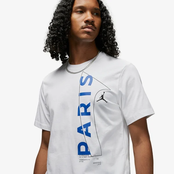 Satisfait ou Remboursé Grosses soldes 🎁 TEE 👚 SHIRT MC Mixte NIKE PSG WORDMARK JORDAN 2022-2023 🛒 5