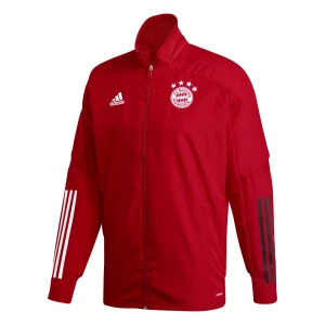 Promo 🌟 Football Homme Adidas Veste Bayern Presentation 2020/21 ROUGE 🛒 Acheter Maintenant 10