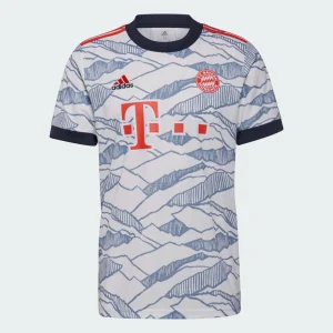 luxe soldes Nouveau 😀 Football Homme Adidas Maillot Third Fc Bayern Munich 2021/22 BLANC 🔔 12