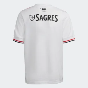 livraison la plus rapide Promo ⌛ Football Garçon Adidas Maillot Extérieur Enfant Benfica Lisbonne 2021/22 BLANC 🛒 18