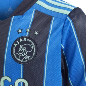 bas prix Budget 😍 Football Garçon Adidas Maillot Enfant Ajax Amsterdam Extérieur 2021/22 BLEU 💯 10