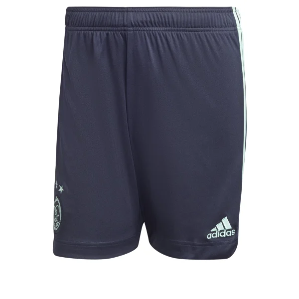 Authentic Original licence Sortie 🔔 Football Homme Adidas Short Ajax Amsterdam Extérieur 2021/22 BLEU ⌛ 5