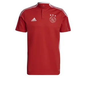 Nouveau 😍 Football Homme Adidas Polo Ajax Amsterdam Tiro ROUGE 🎉 Livraison gratuite 14