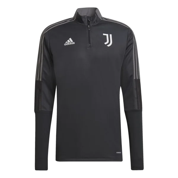 Meilleure vente 🌟 Football Homme Adidas Haut D’entraînement Juventus Tiro 2021/22 NOIR 💯 prix pas cher 1