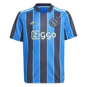 bas prix Budget 😍 Football Garçon Adidas Maillot Enfant Ajax Amsterdam Extérieur 2021/22 BLEU 💯 16