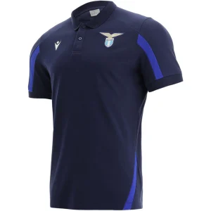 Grosses soldes 🔥 Football Homme Macron Polo Coton Lazio Rome 2021/22 BLEU ⭐ vente chaude 18