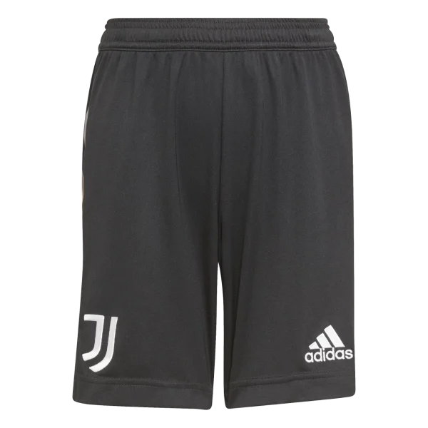 boutique paris Meilleure vente 🛒 Football Garçon Adidas Short Enfant Extérieur Juventus 2021/22 NOIR ⭐ 1