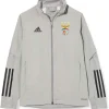 Vente flash 🎁 Football Garçon Adidas Veste Kid Benfica Lisbonne 2020/21 GRIS 😍 solde en ligne 19