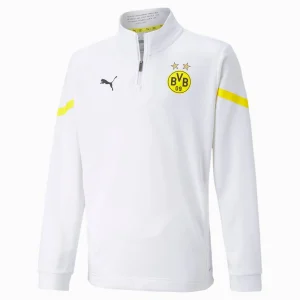 Neuve avec étiquette De gros 🌟 Football Enfant Puma Sweat Prematch Enfant Borussia Dortmund 2021/22 JAUNE ❤️ 9