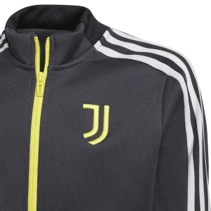 Les achats en ligne Sortie 😀 Football Garçon Adidas Veste Enfant Juventus Tiro Anthem GRIS 👏 10