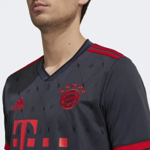 Nouveau 😉 Football Homme Adidas Maillot Third Bayern Munich 2022/23 GRIS 🥰 site en ligne 14