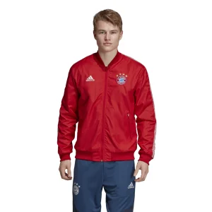 Remise 😍 Mode- Lifestyle Homme Adidas Adidas Bayern Monachium Anthem ROUGE 🛒 REMISE 10