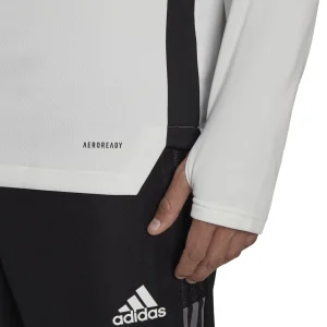 Remise 😍 Football Homme Adidas Sweat Juventus Tiro Warm BLANC ✨ Retour Gratuit 12