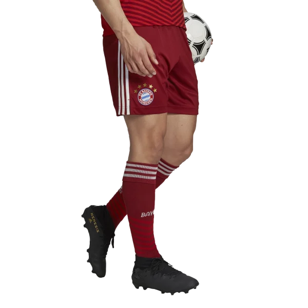 Prestation Et Rapide Les meilleures critiques de 😀 Football Homme Adidas Short Domicile Fc Bayern Munich 2021/22 ROUGE 🔔 5