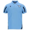 nouveau produit Remise 😀 Football Homme Macron Polo Coton Lazio Rome 2021/22 BLEU 🔥 20