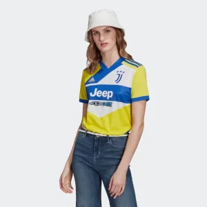 magasin Vente flash 🔥 Football Femme Adidas Maillot Third Femme Juventus 2021/22 JAUNE ✨ 18