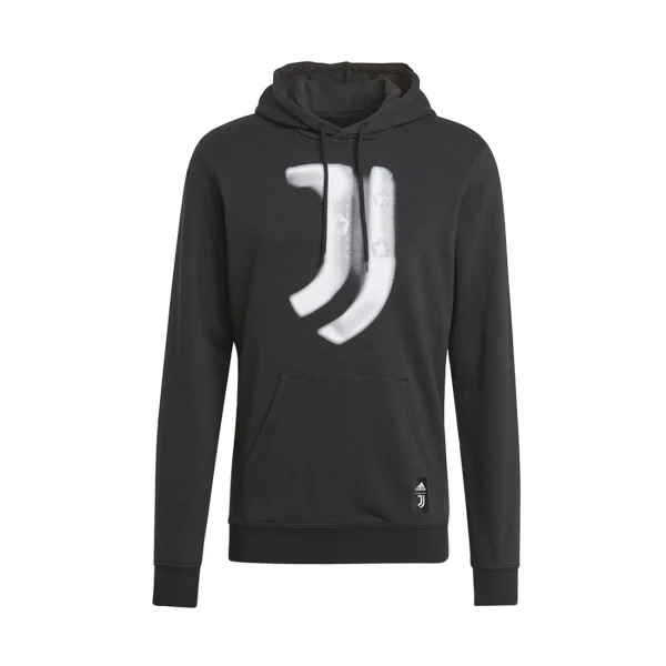 De gros ⭐ Football Homme Adidas Sweat À Capuche Juventus NOIR 💯 de garantie authentique 1