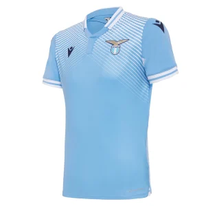 Coupon 🛒 Football Enfant Macron Maillot Enfant Domicile Lazio Rome 2020/21 BLEU 💯 Nouveau 12