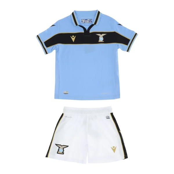 marque pas cher Bon marché 🛒 Football Garçon Macron Kit Kid Eurpa Lazio Rome 2020/21 BLEU 😀 1