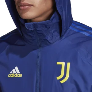 Sortie 🔥 Football Homme Adidas Veste Juventus Condivo Storm BLEU 🎁 beauté 14