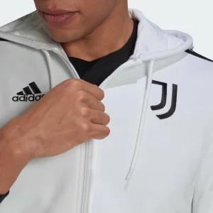 Bon marché 😀 Football Homme Adidas Sweat À Capuche Juventus 3-stripes BLANC 👏 marque pas cher 18