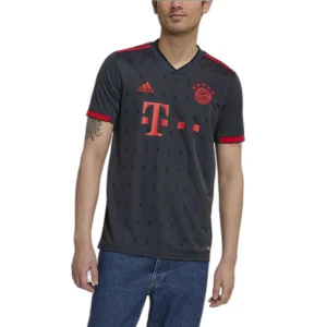 Nouveau 😉 Football Homme Adidas Maillot Third Bayern Munich 2022/23 GRIS 🥰 site en ligne 18