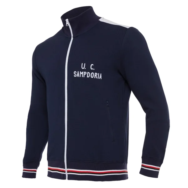 Top 10 🥰 Football Homme Macron Sweat Vintage Uc Sampdoria 2020/21 BLEU 🎁 qualité supérieure 1