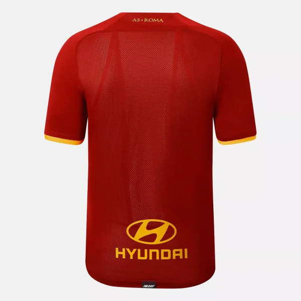 pas cher en vente Remise ⌛ Football Homme New Balance Maillot Domicile As Roma 2021/22 ROUGE ❤️ 5