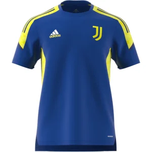 Bon marché ✨ Football Homme Adidas Maillot D’entraînement Juventus 2021/22 BLEU ⌛ soldes en ligne 12