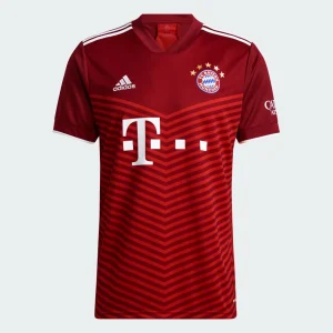 Meilleure vente 🧨 Football Homme Adidas Maillot Domicile Fc Bayern Munich 2021/22 ROUGE 😍 dernière tendance 16