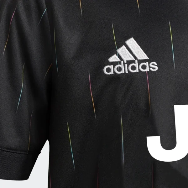 Grosses soldes 🧨 Football Enfant Adidas Maillot Enfant Extérieur Juventus 2021/22 NOIR 🎁 grande qualité 5