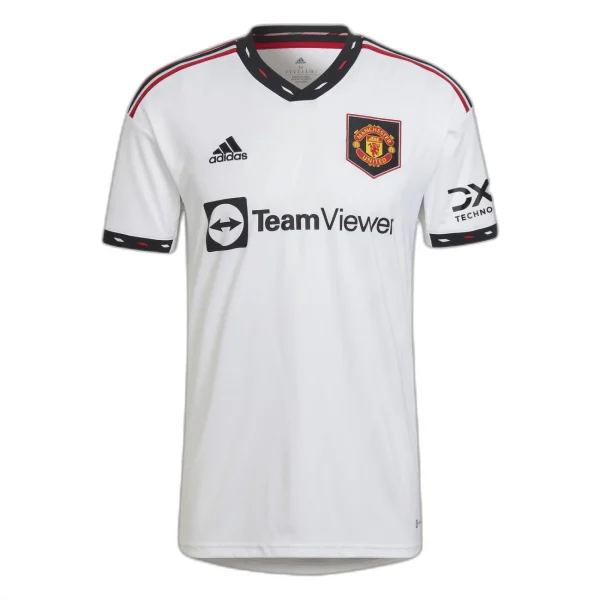 Bon marché 👍 Football Homme Adidas Maillot Extérieur Manchester United 2022/23 BLANC 👍 mode pas cher 1