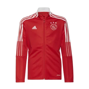 De gros 🎁 Football Enfant Adidas Veste Enfant Ajax Amsterdam Tiro ROUGE 💯 en ligne 16