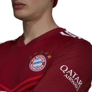 en ligne vente Acheter ✨ Football Homme Adidas Maillot Manches Longues Domicile Fc Bayern Munich 2021/22 ROUGE 🎉 16