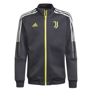 Les achats en ligne Sortie 😀 Football Garçon Adidas Veste Enfant Juventus Tiro Anthem GRIS 👏 16