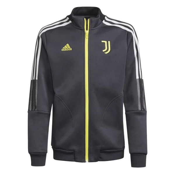 Les achats en ligne Sortie 😀 Football Garçon Adidas Veste Enfant Juventus Tiro Anthem GRIS 👏 6