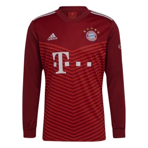 en ligne vente Acheter ✨ Football Homme Adidas Maillot Manches Longues Domicile Fc Bayern Munich 2021/22 ROUGE 🎉 12