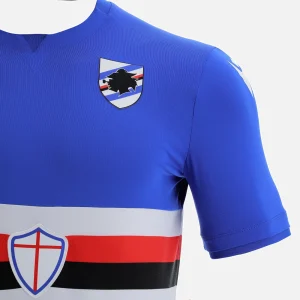 boutiqued en ligne Tout neuf 🔥 Football Homme Macron Maillot Domicile Uc Sampdoria 2021/22 BLEU 😉 14