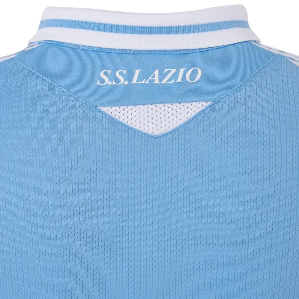 Coupon 🛒 Football Enfant Macron Maillot Enfant Domicile Lazio Rome 2020/21 BLEU 💯 Nouveau 3